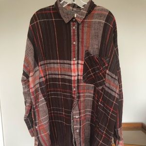Boho flannel